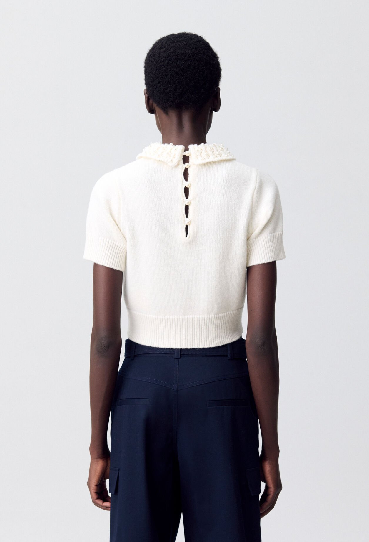 Kurzes Stricktop