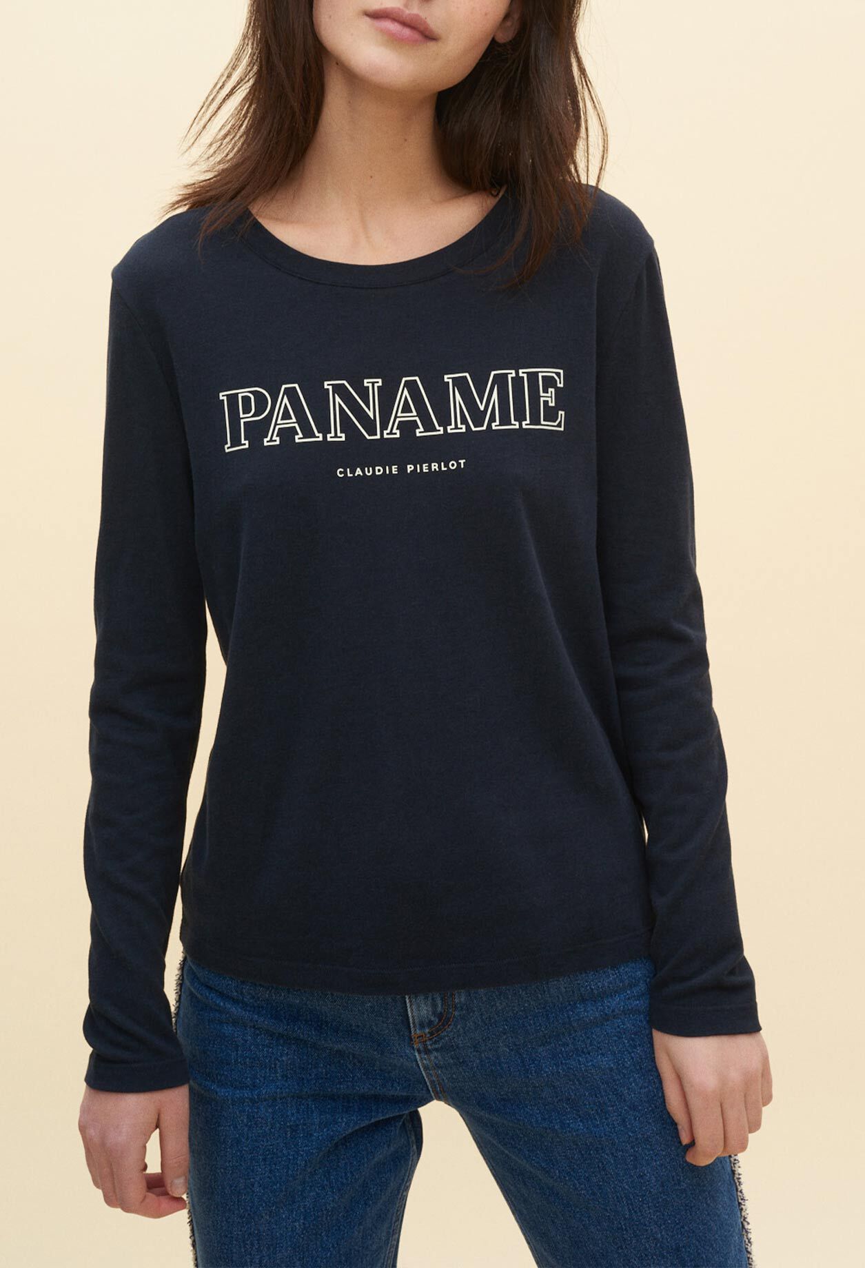 T-Shirt mit langen Ärmeln „Paname“