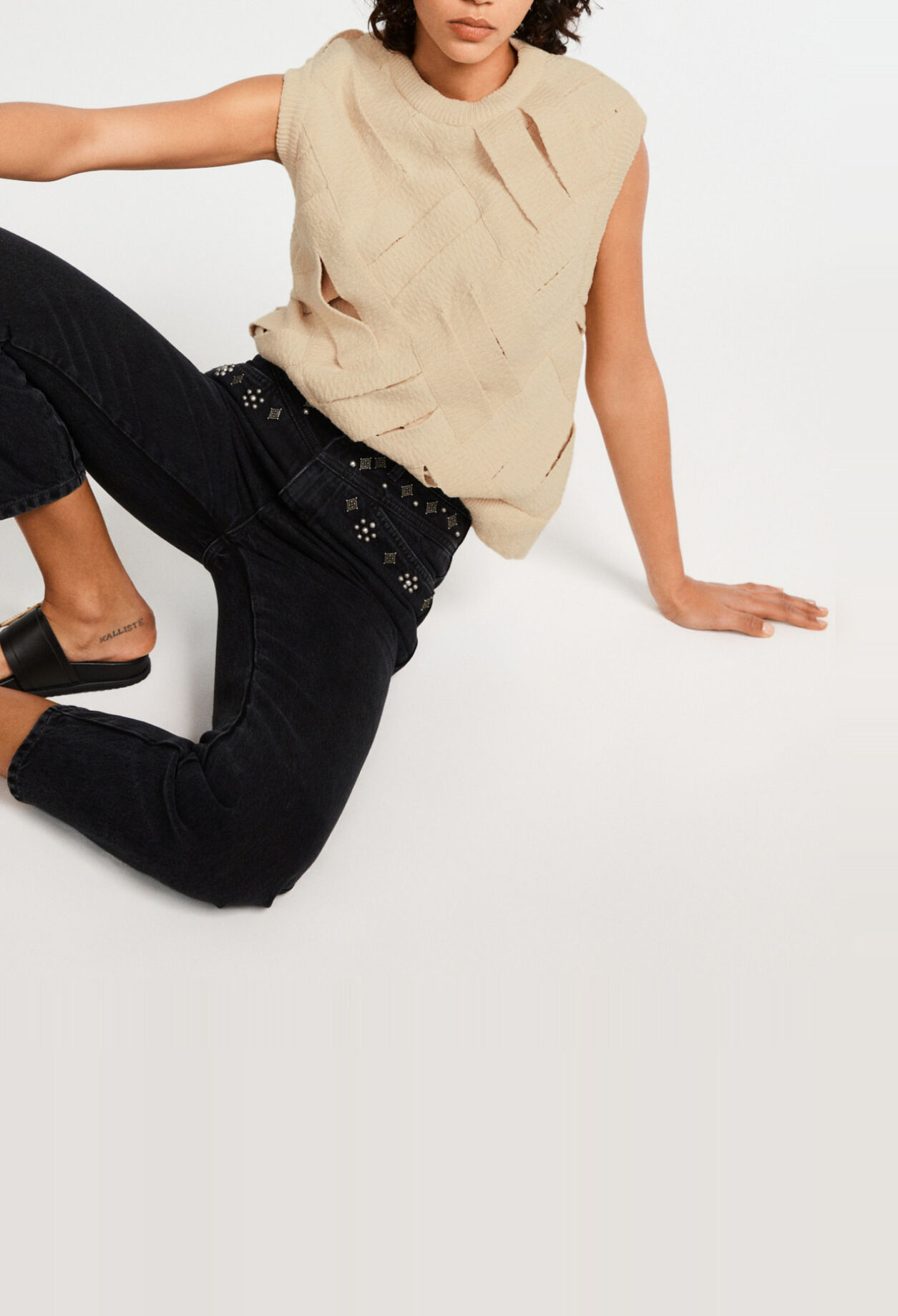 Schwarze Jeans