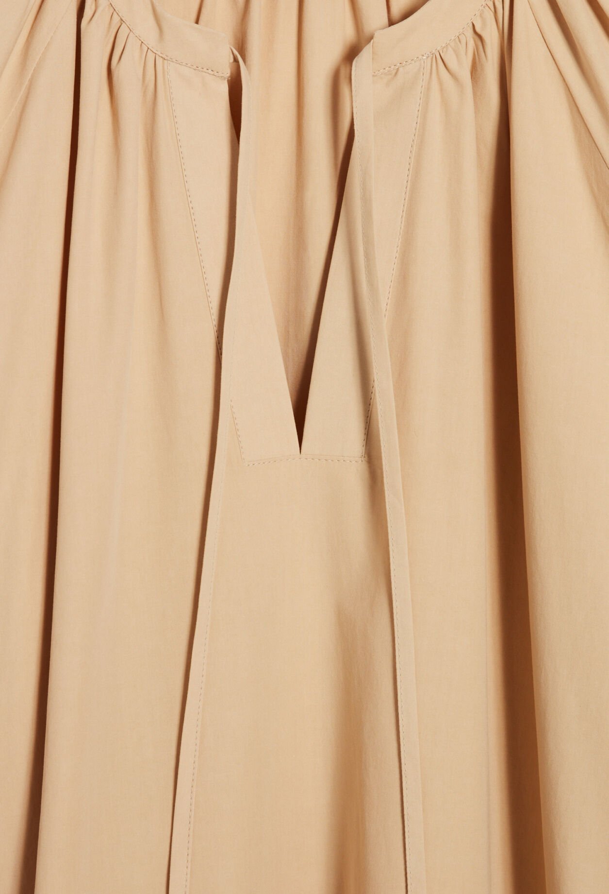 Langes Kleid Oversize Sand