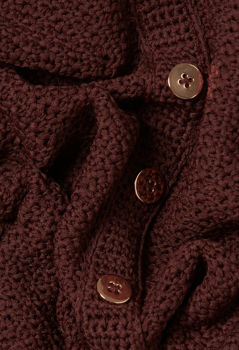 Kurzes Häkelkleid