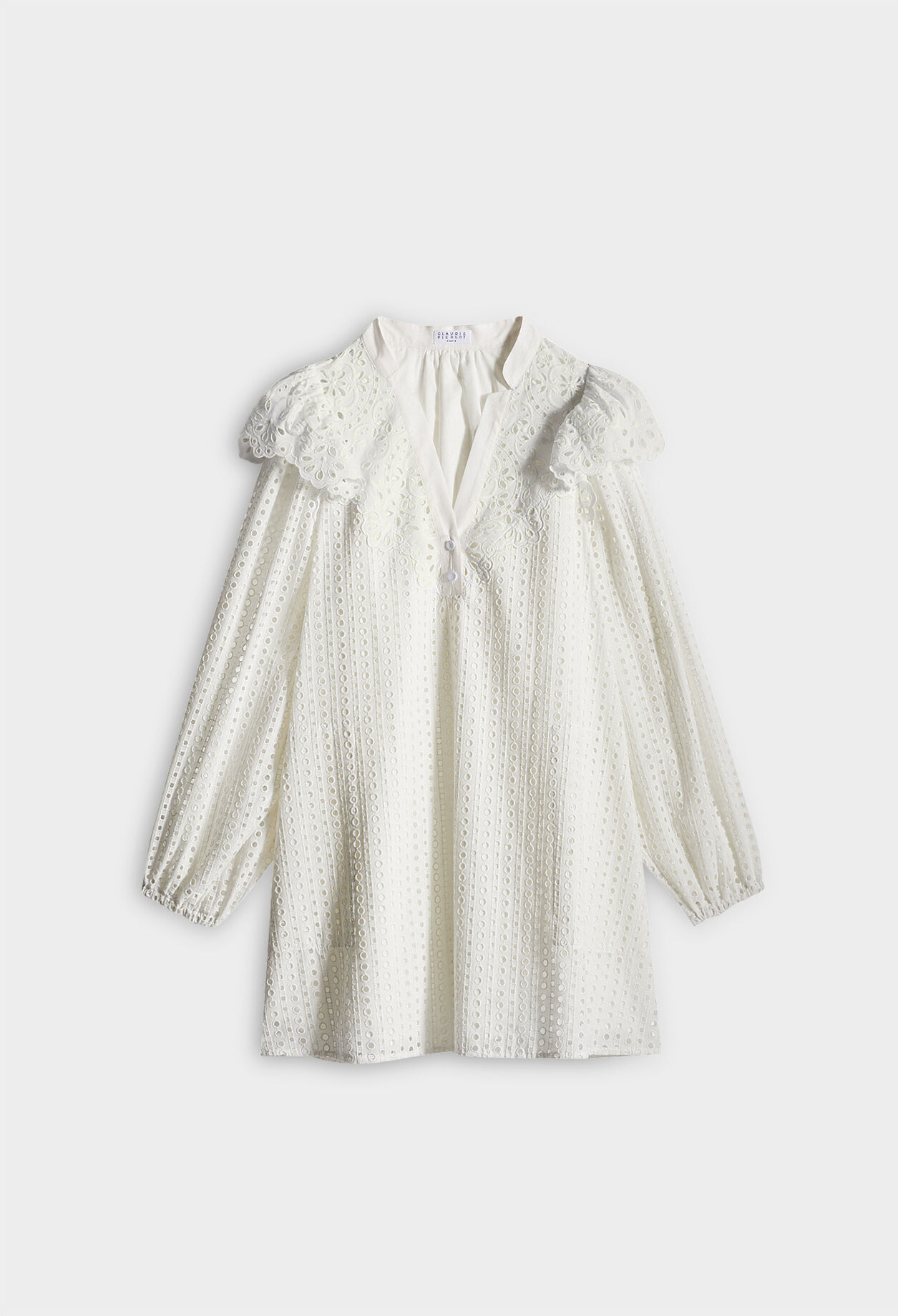Durchbrochenes Trapezkleid