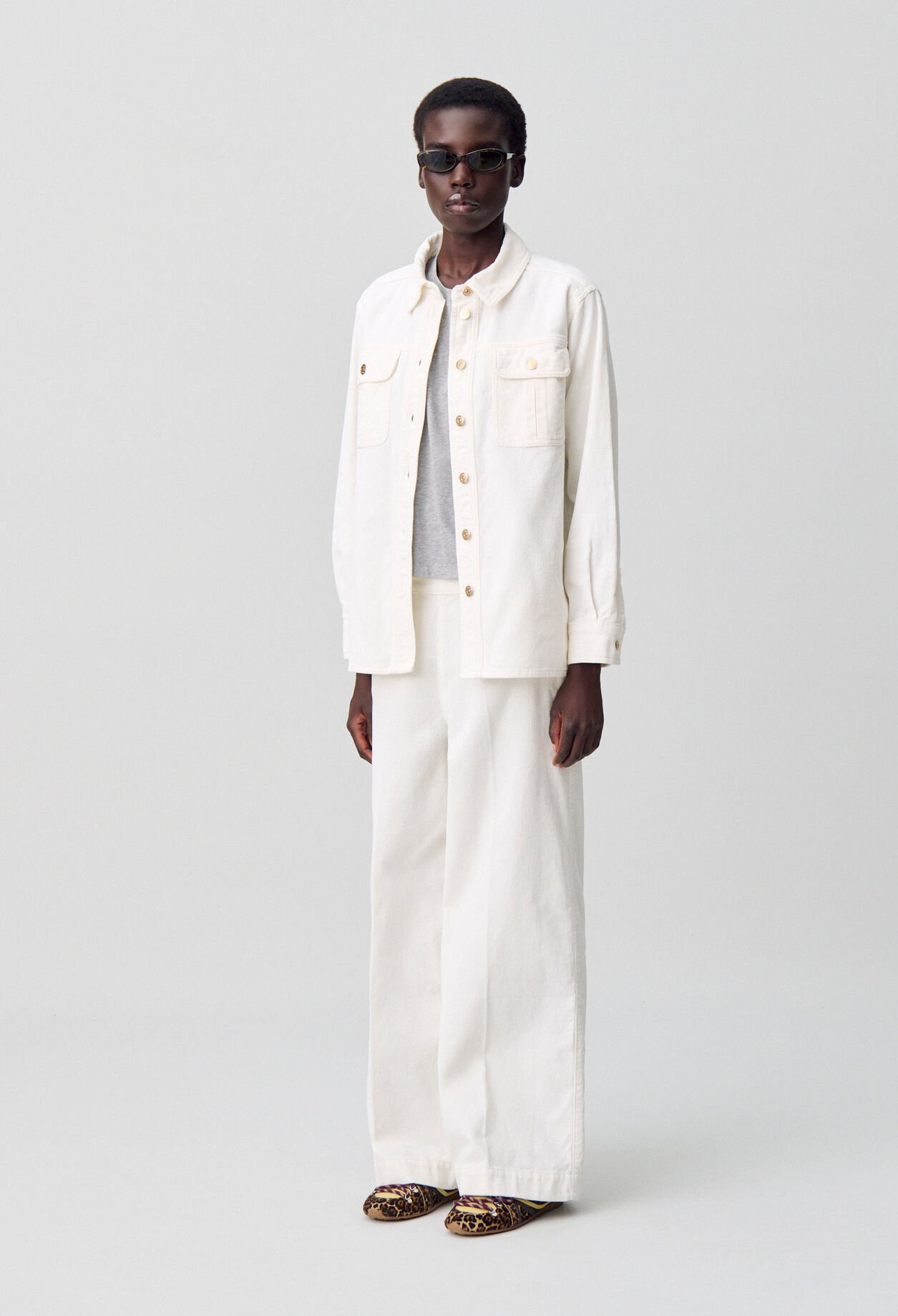 Samt-Overshirt