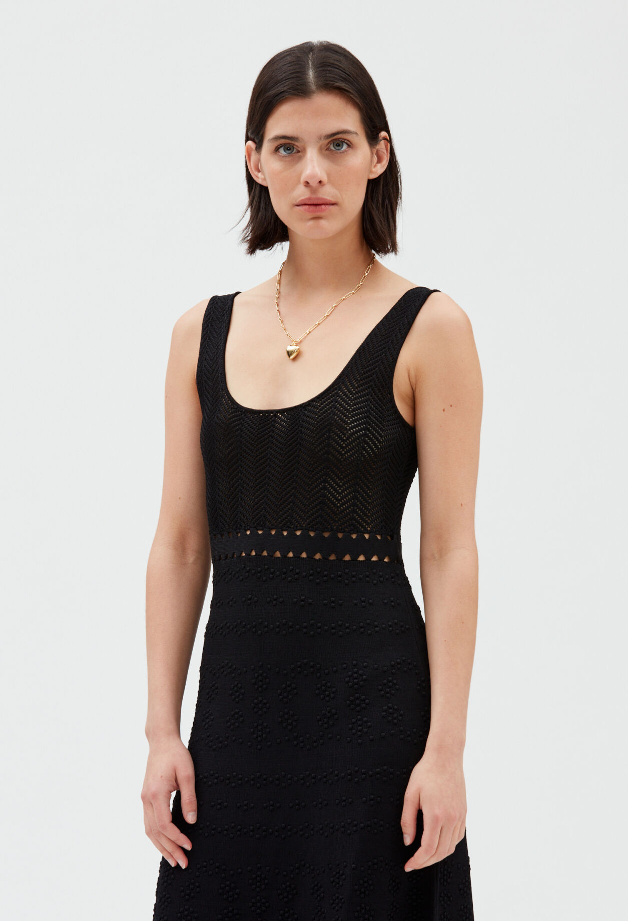 Midi-Strickkleid
