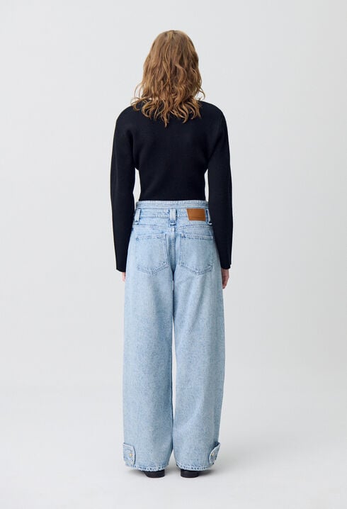 Gerade Denimjeans