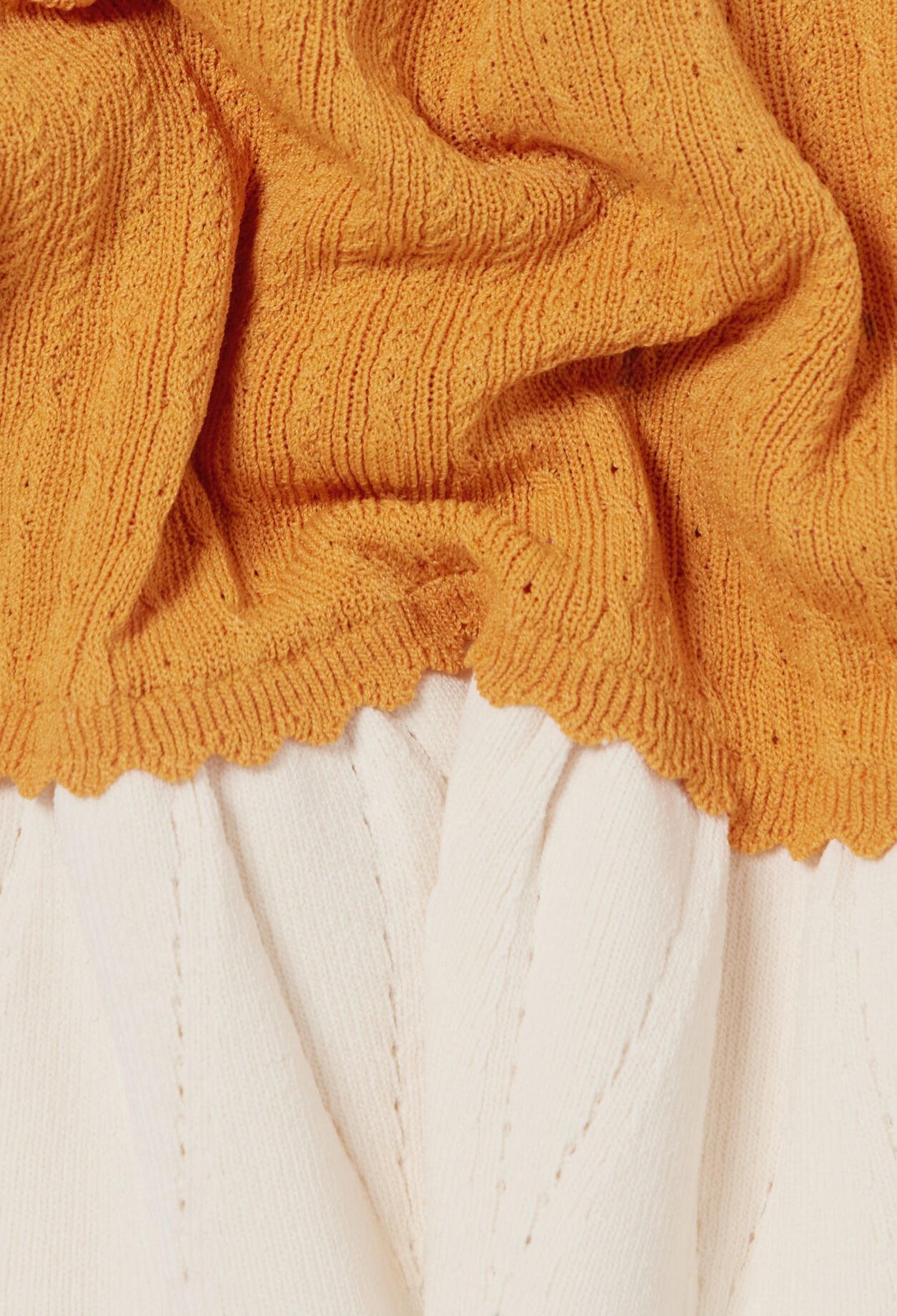 Stricktop mit Rundhals