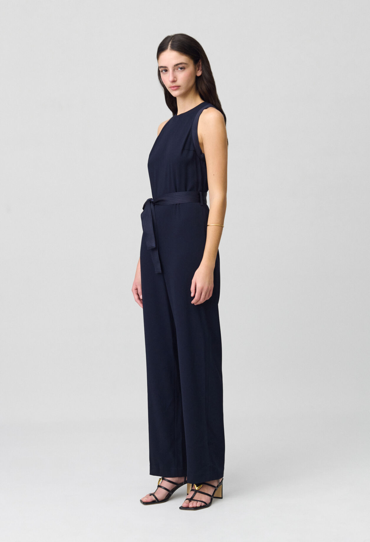 Jumpsuit, Marineblau