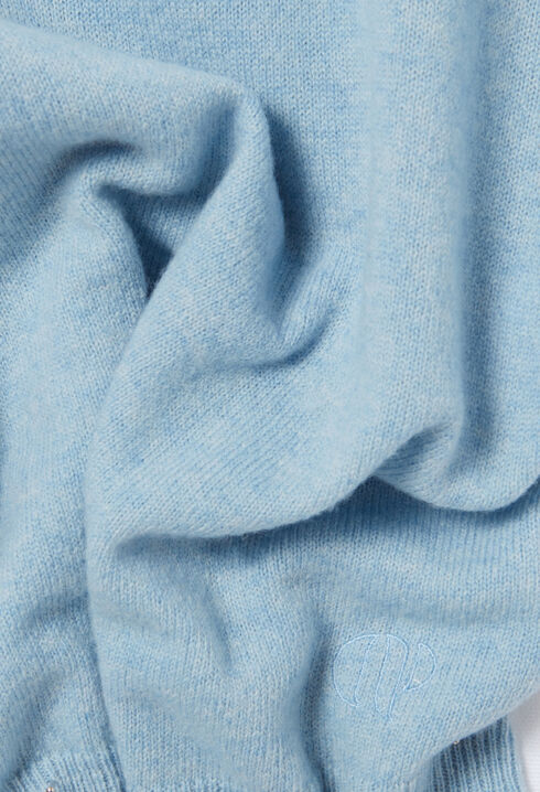Wollpullover mit Stehkragen