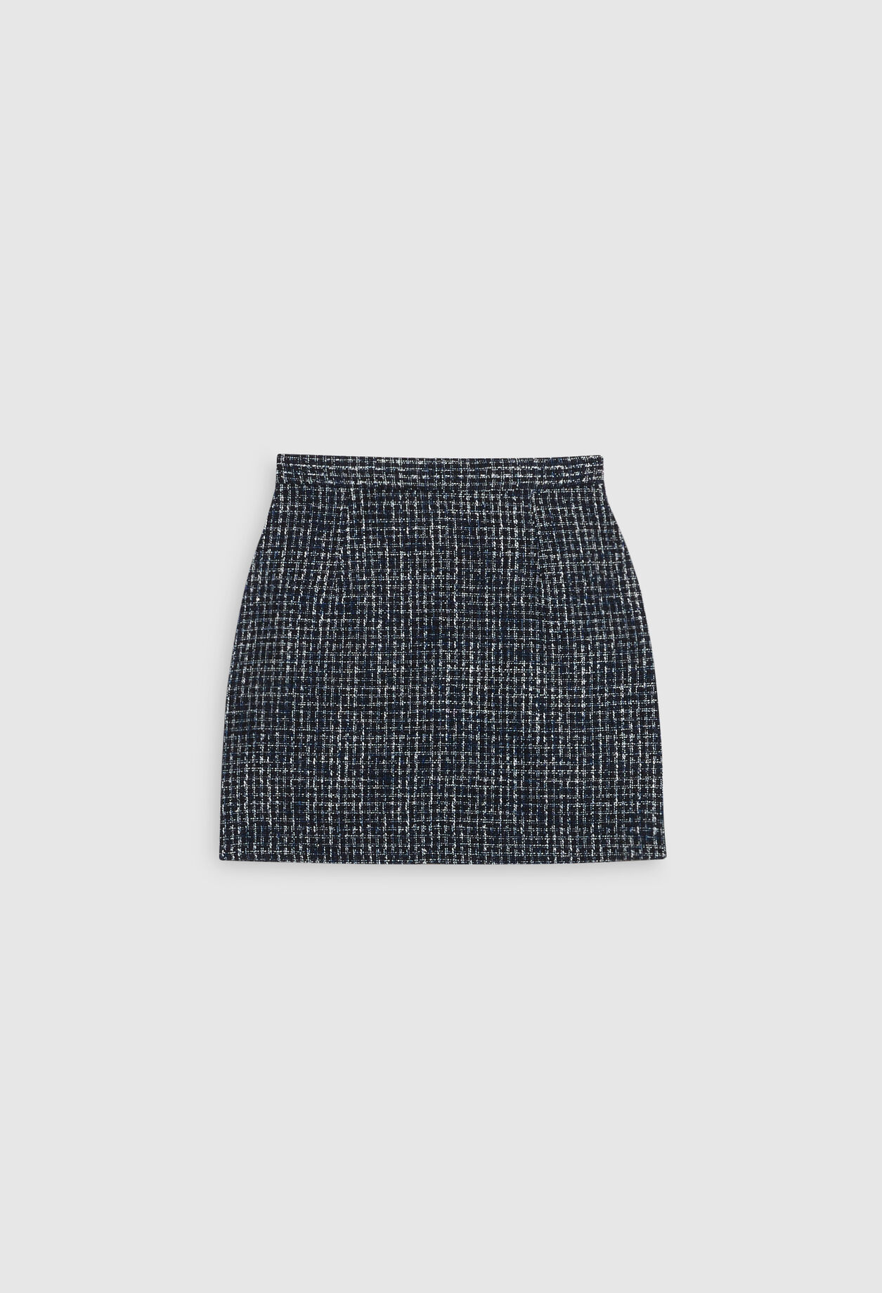 Kurzer Rock aus Tweed