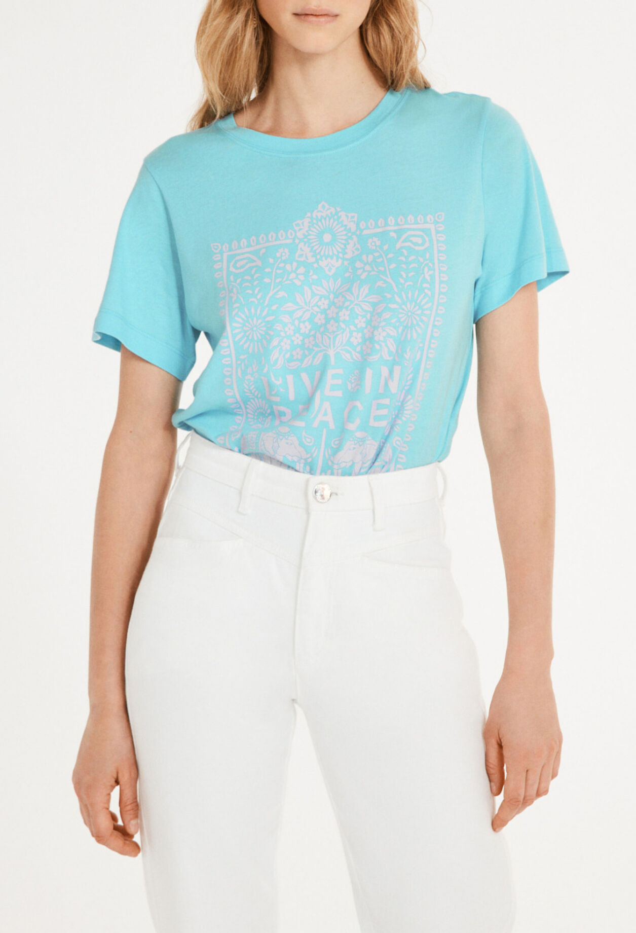 T-Shirt mit Siebdruck