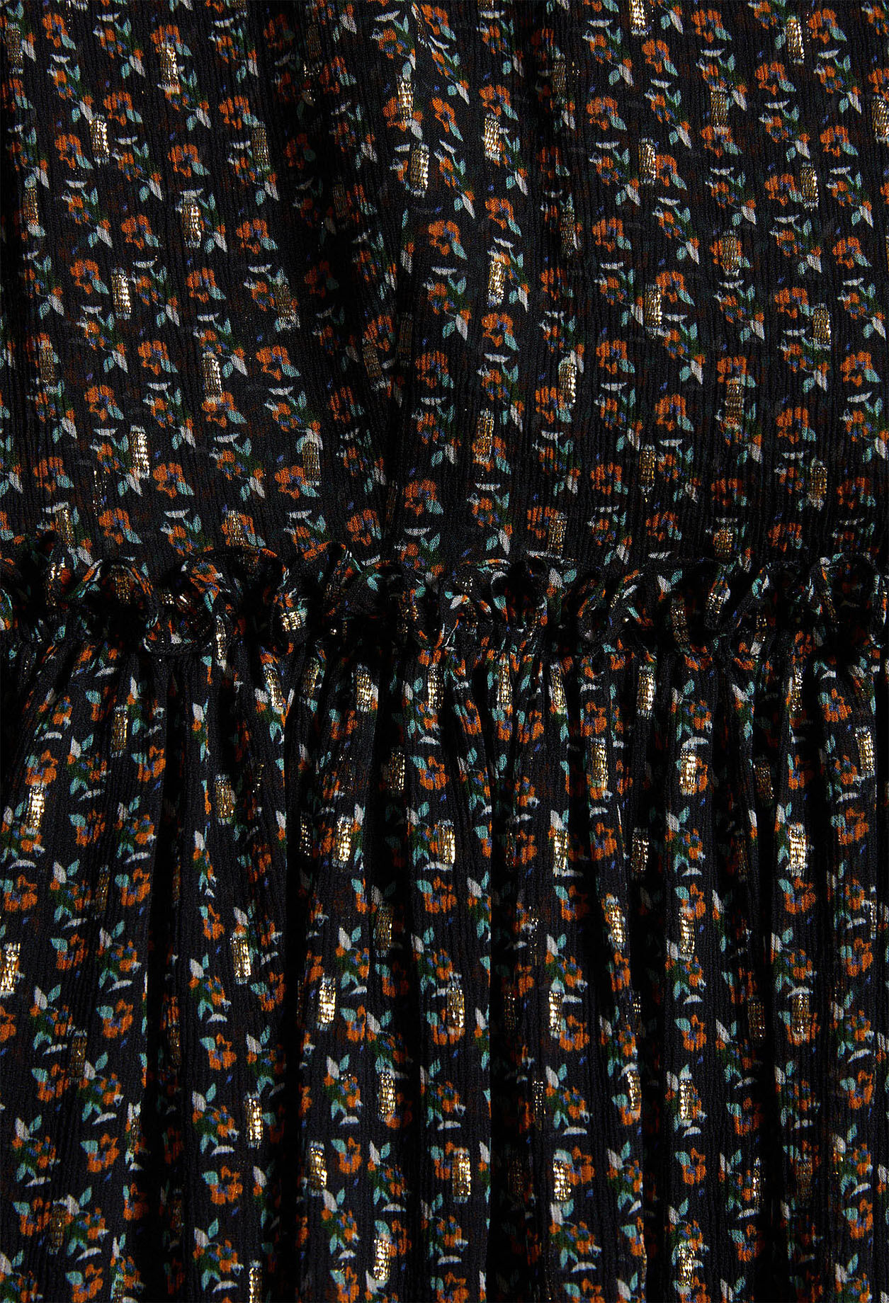 Kleid mit Volants