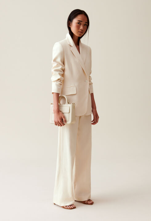 Elfenbeinfarbener Blazer