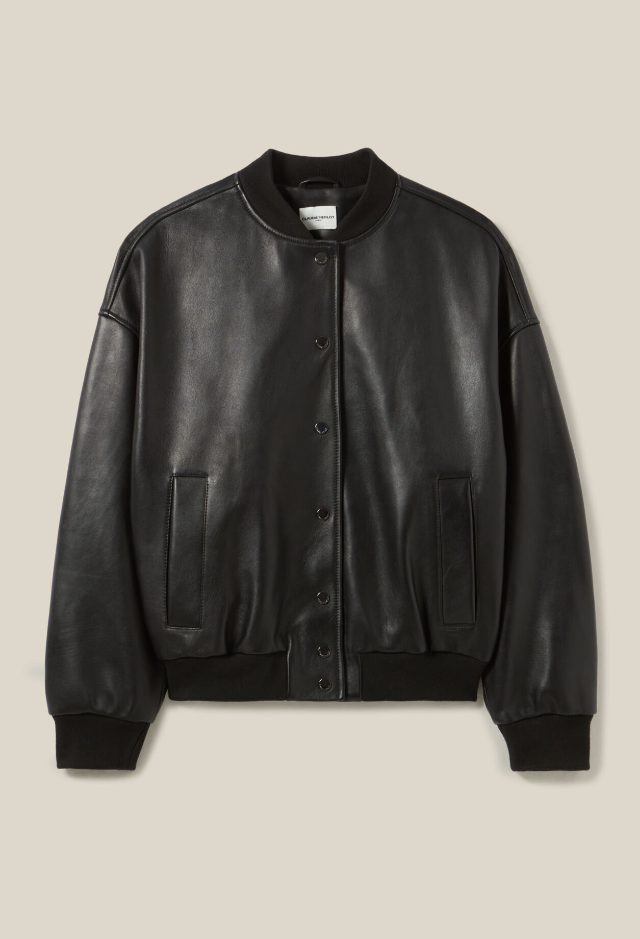 Leder-Bomberjacke Jean Toto