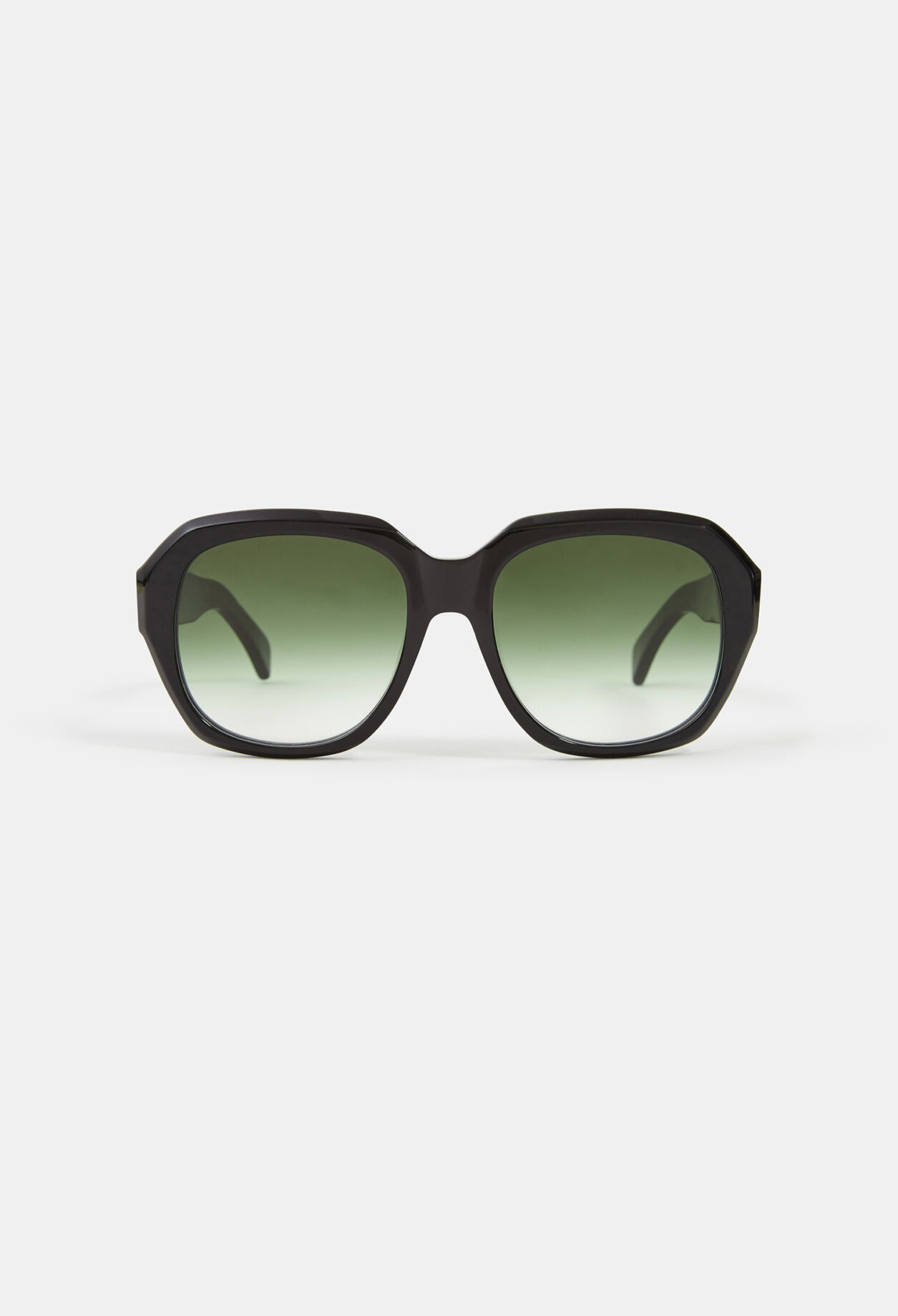 Viereckige Sonnenbrille
