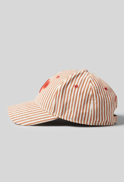 CP-Monogramm Mütze mit Streifen