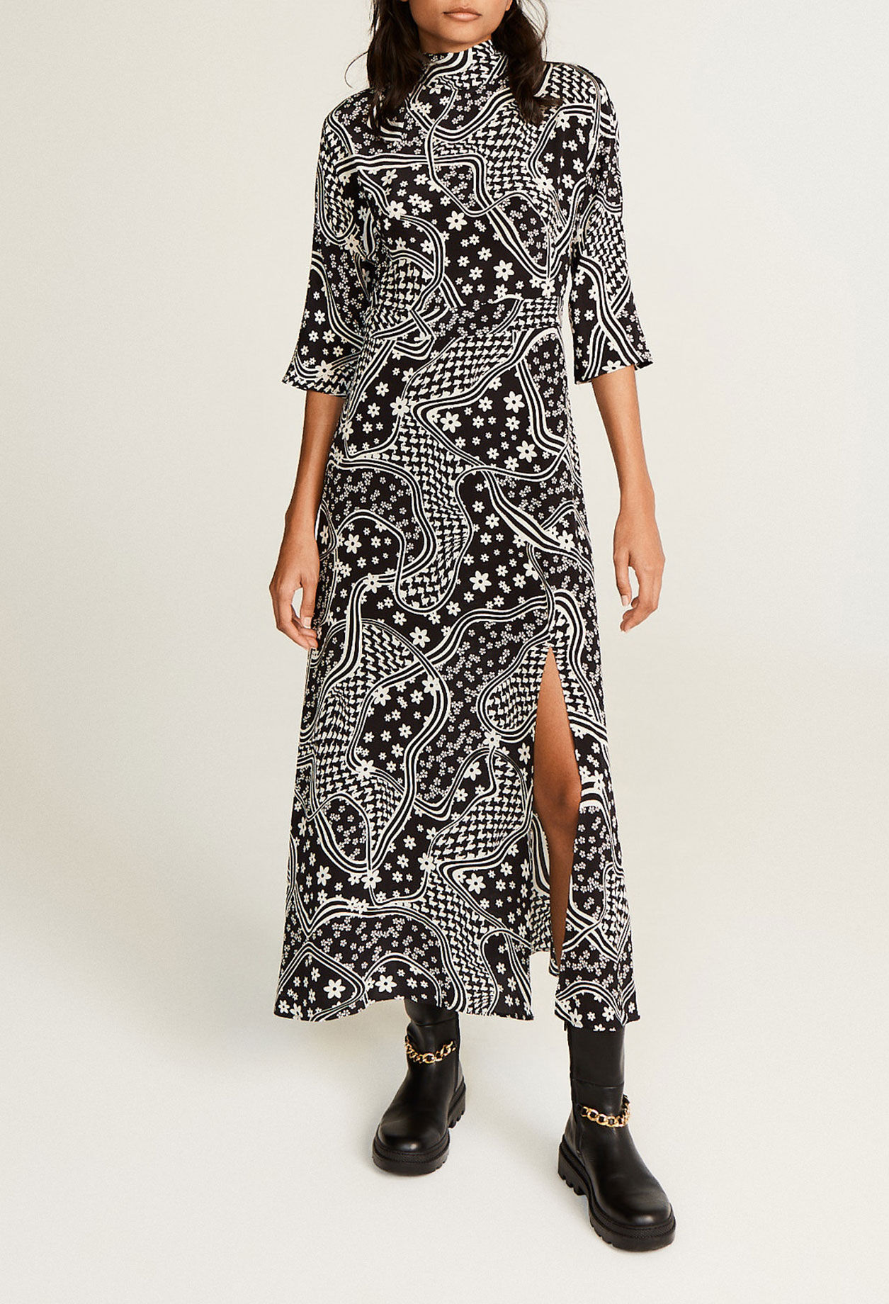 Langes Kleid