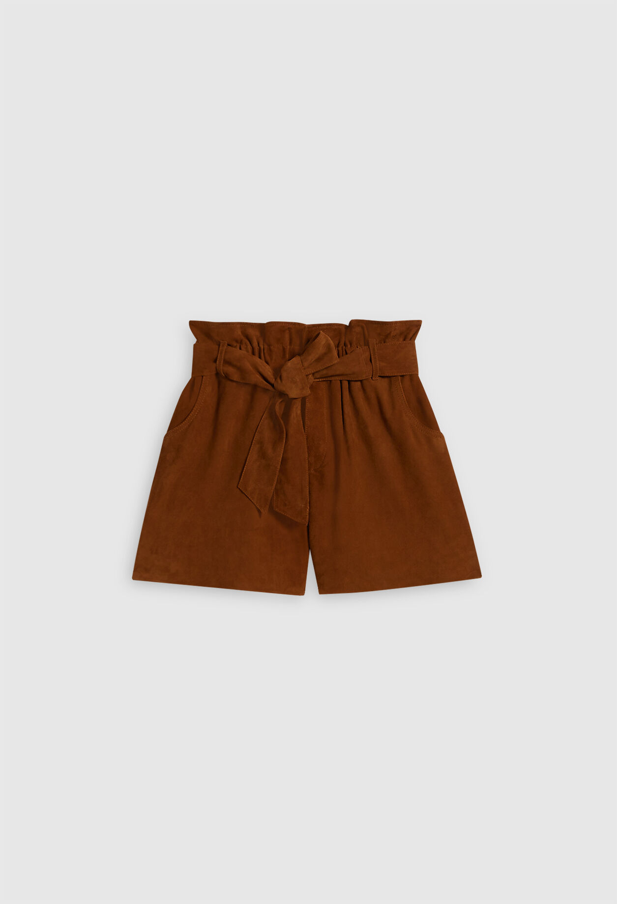 Shorts aus Wildleder