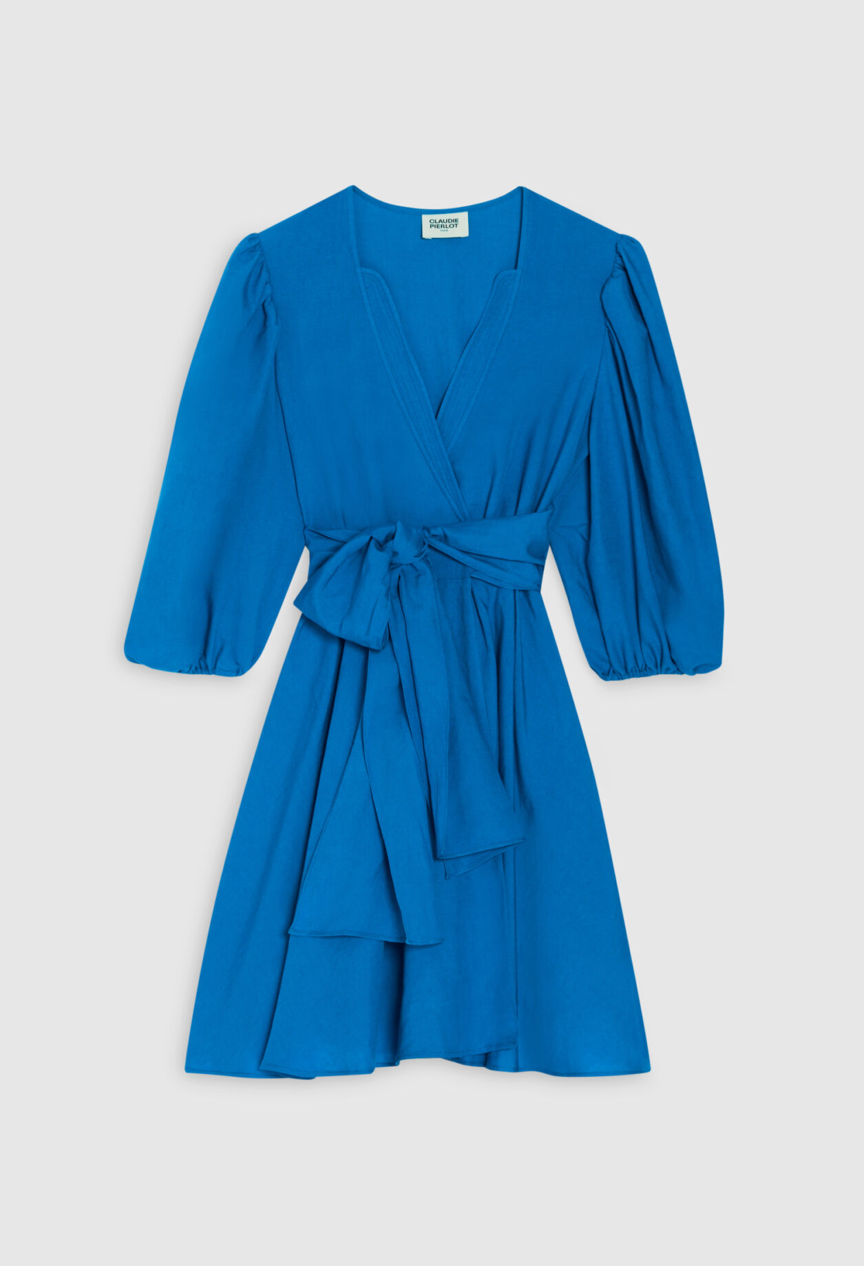 Kurzes Wickelkleid