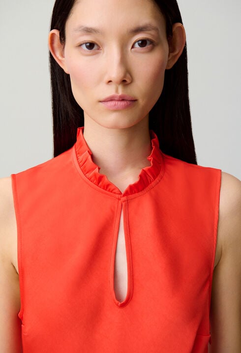 Flie&szlig;endes Midi-Kleid