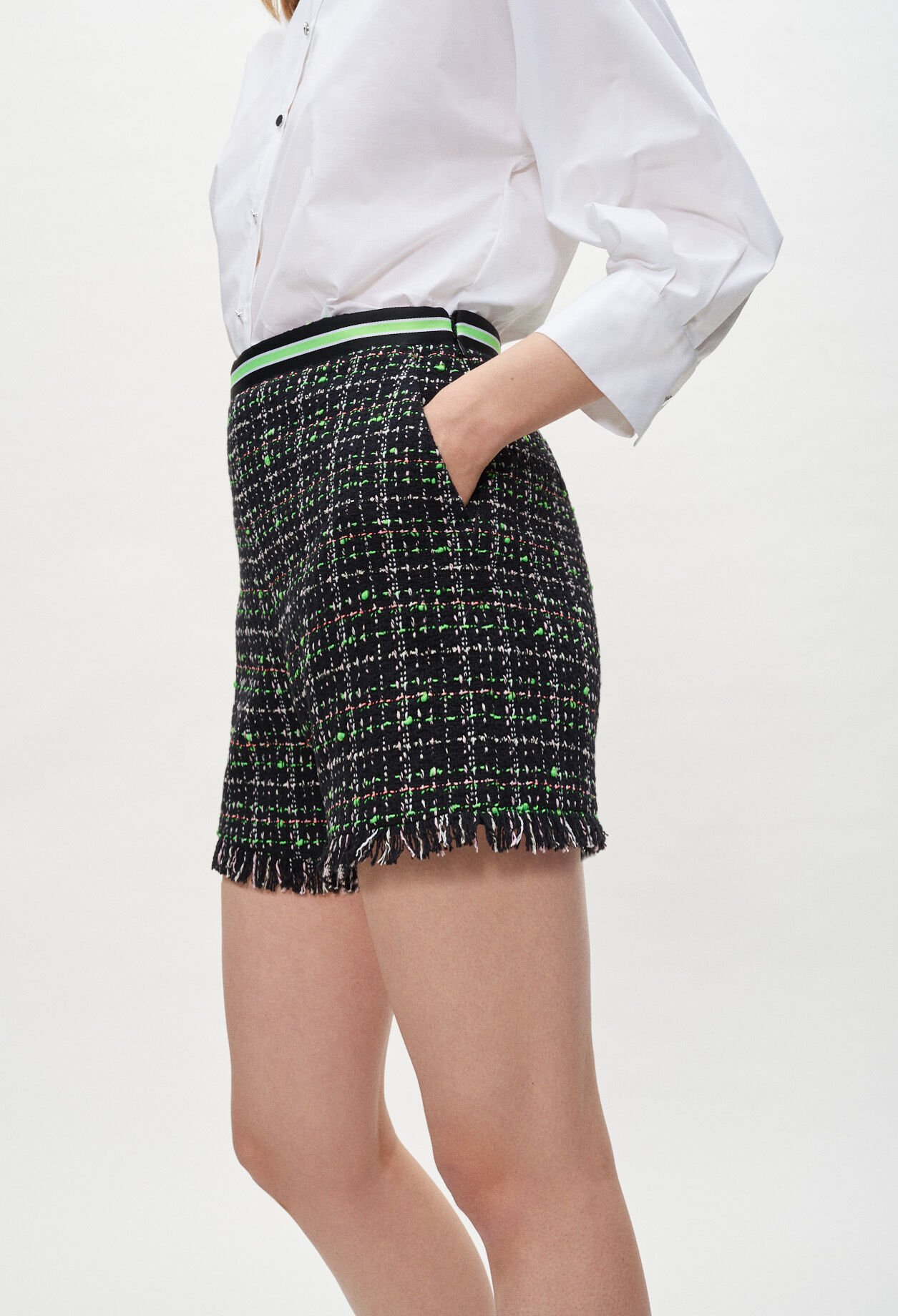 Tweed-Shorts