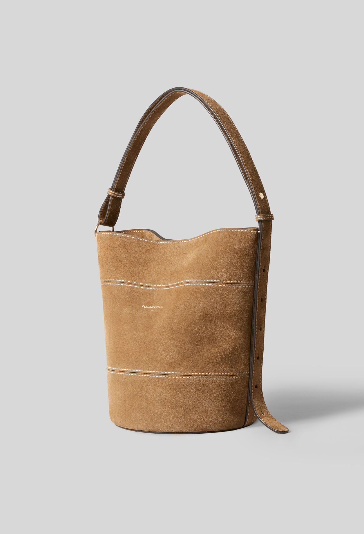 Solveig Beuteltasche aus Wildleder