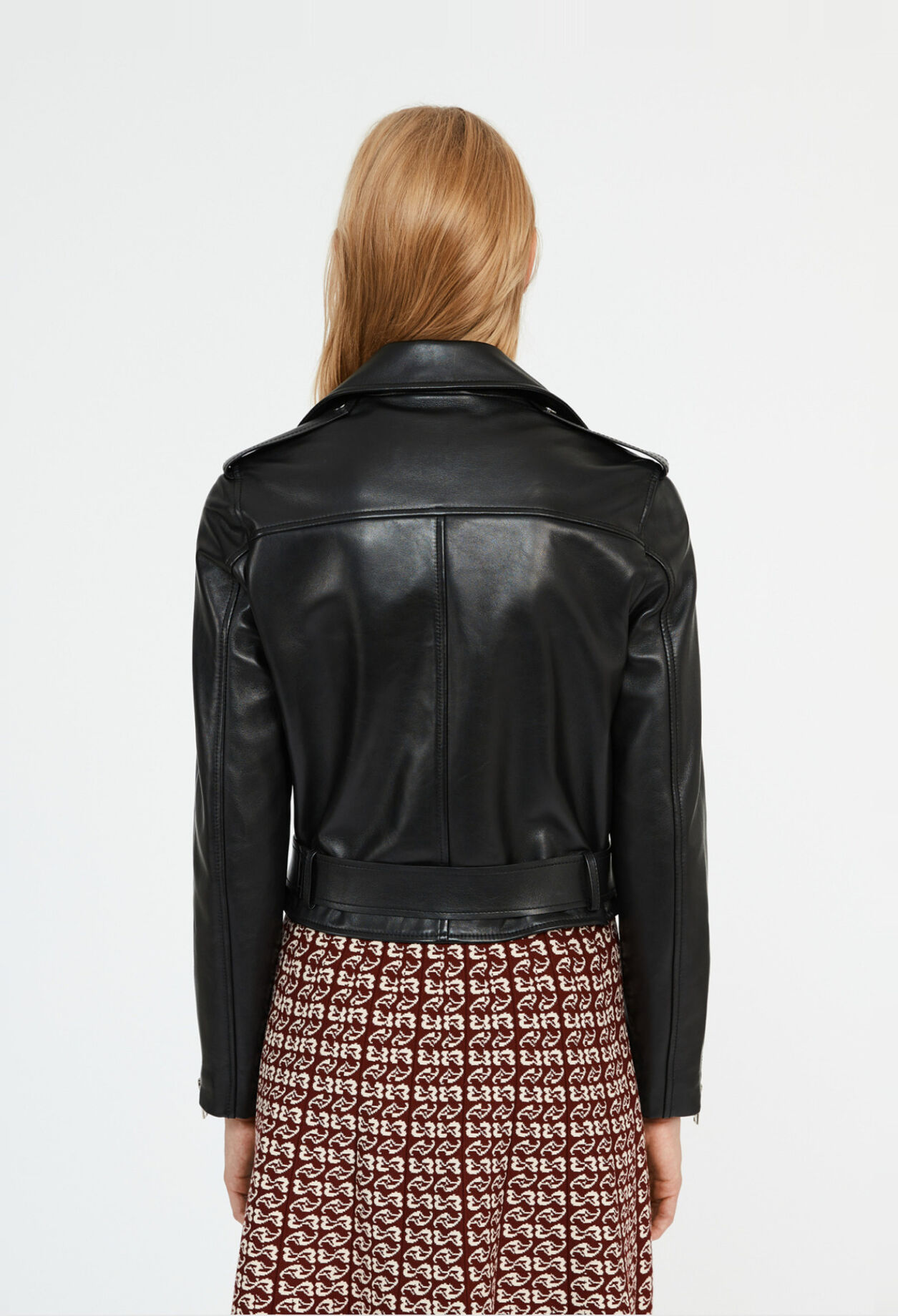 Jacke verantwortungsvollem Leder