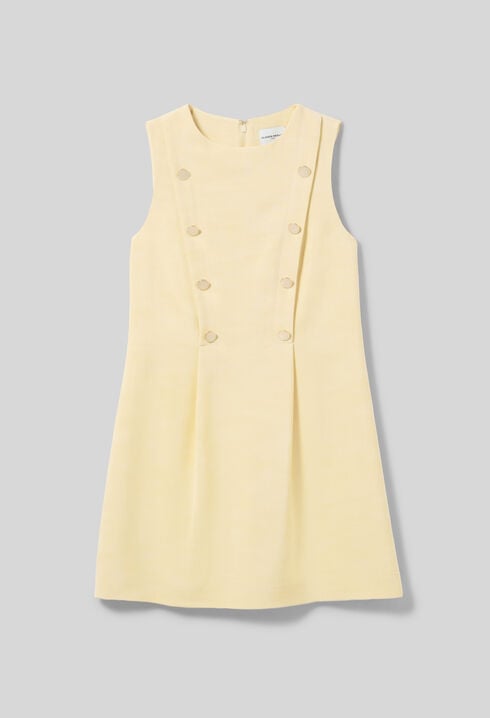 Tailliertes kurzes Kleid