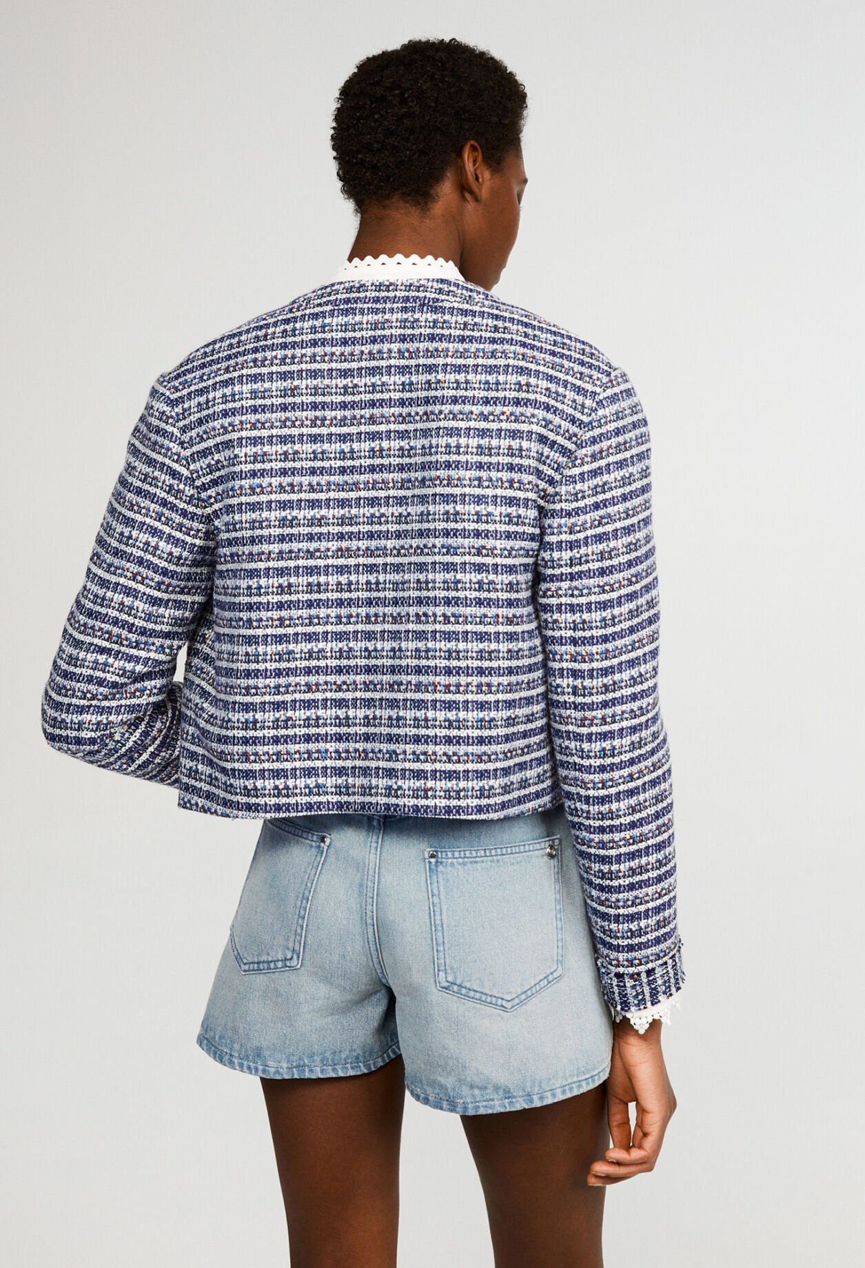 Tweed-Jacke