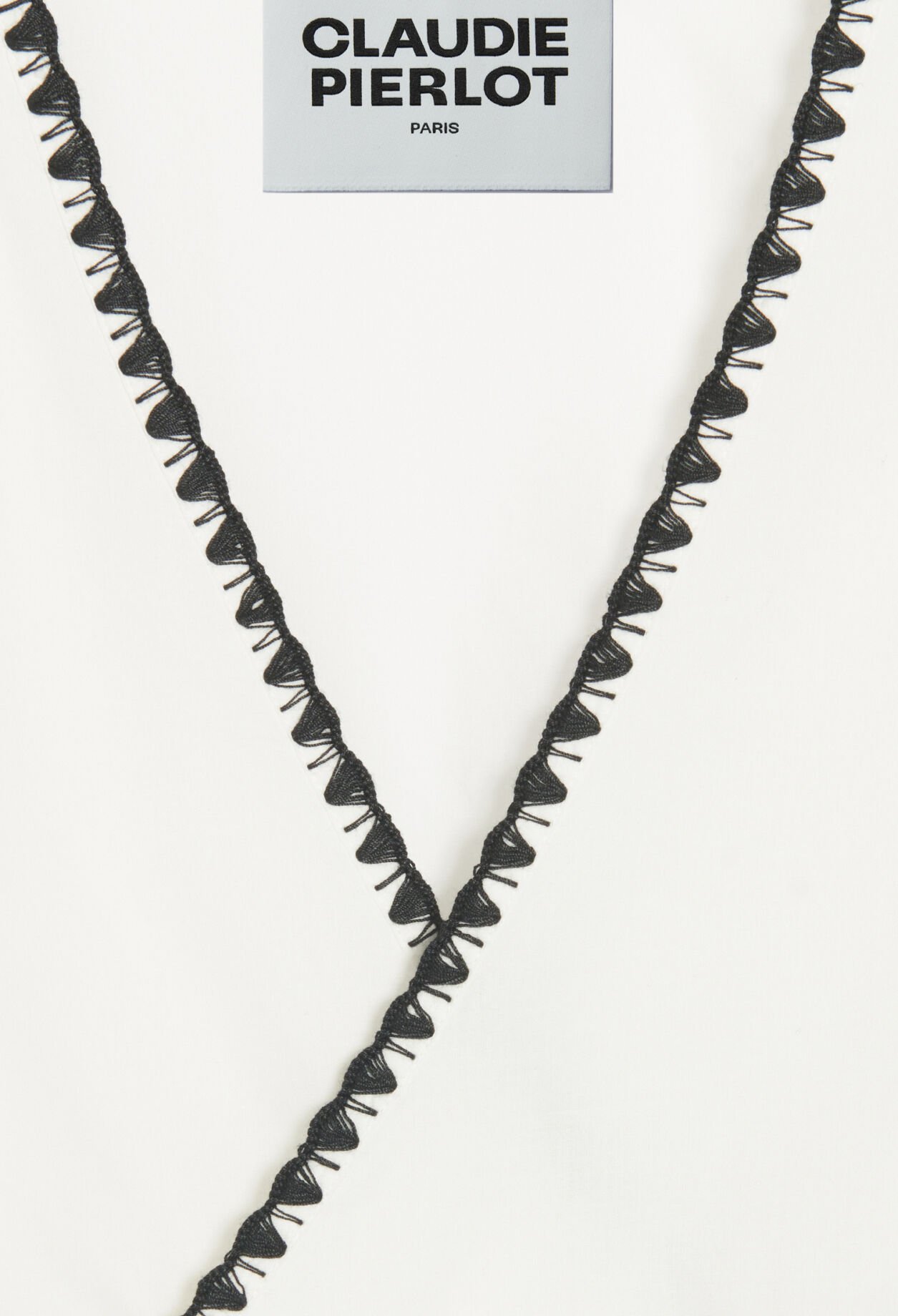 Wickelbluse, ecrufarben