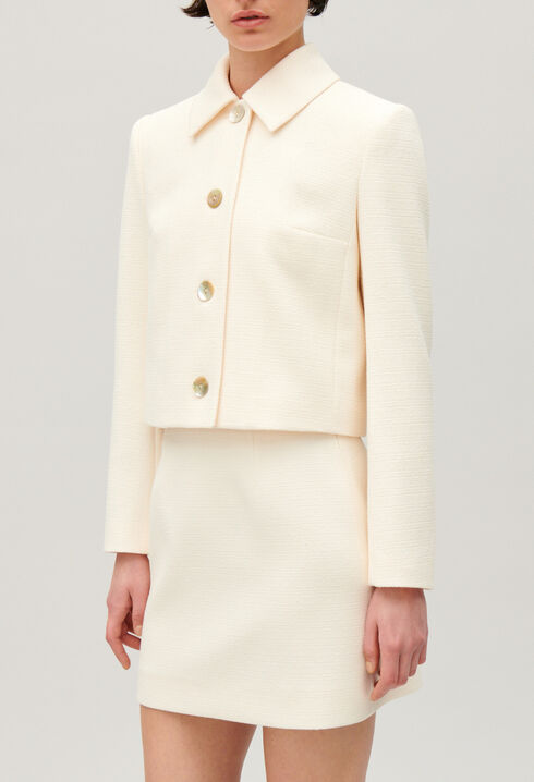 Tweed-Jacke