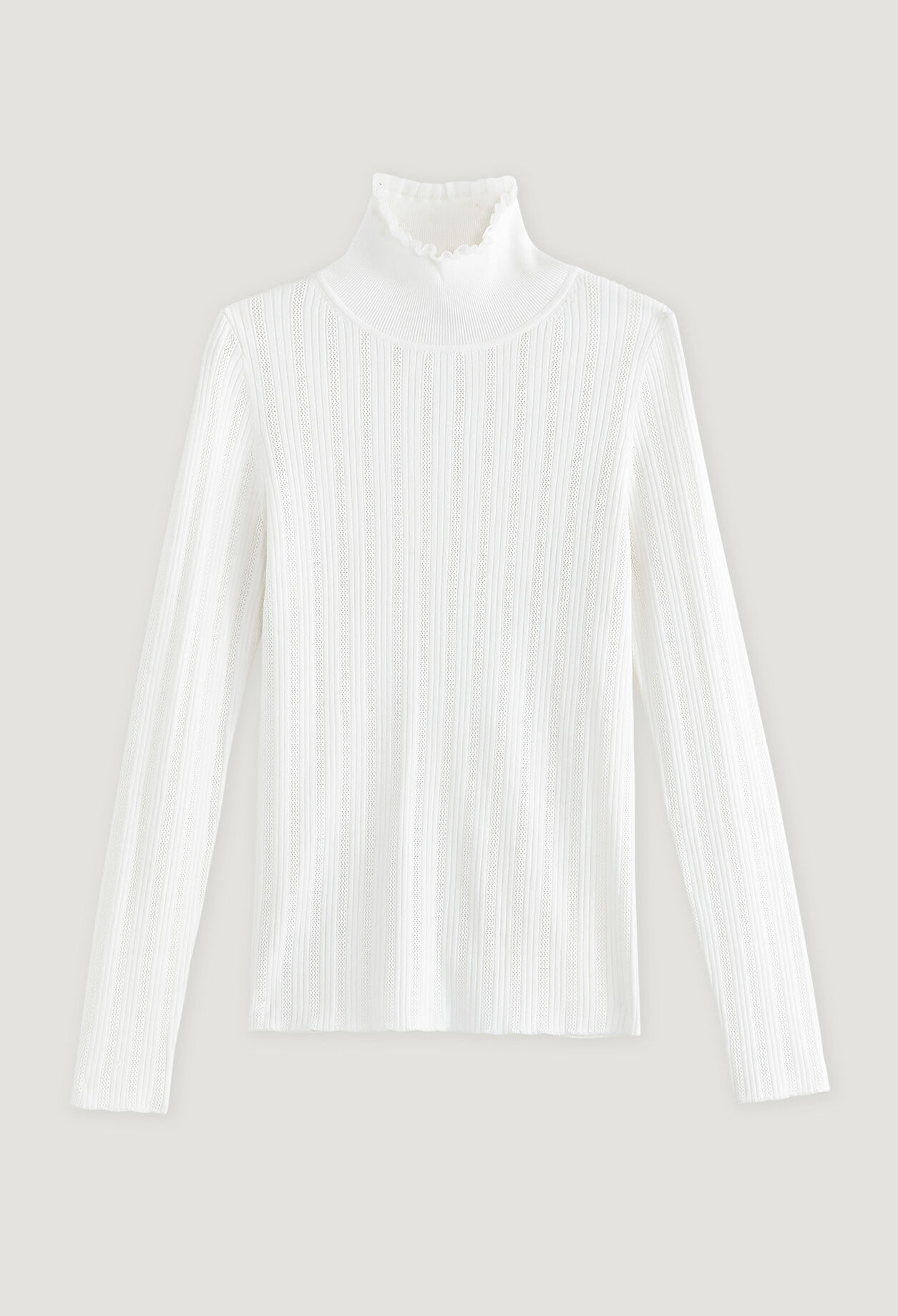 Pullover mit Stehkragen