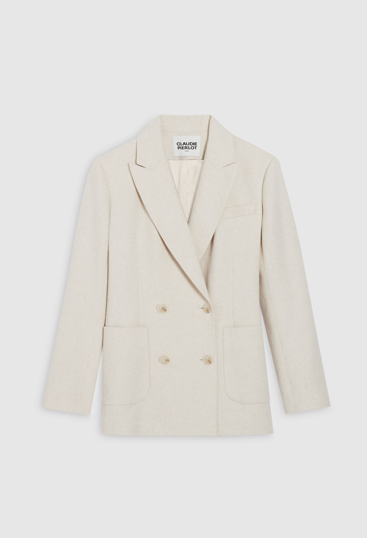 Kostümjacke, beige