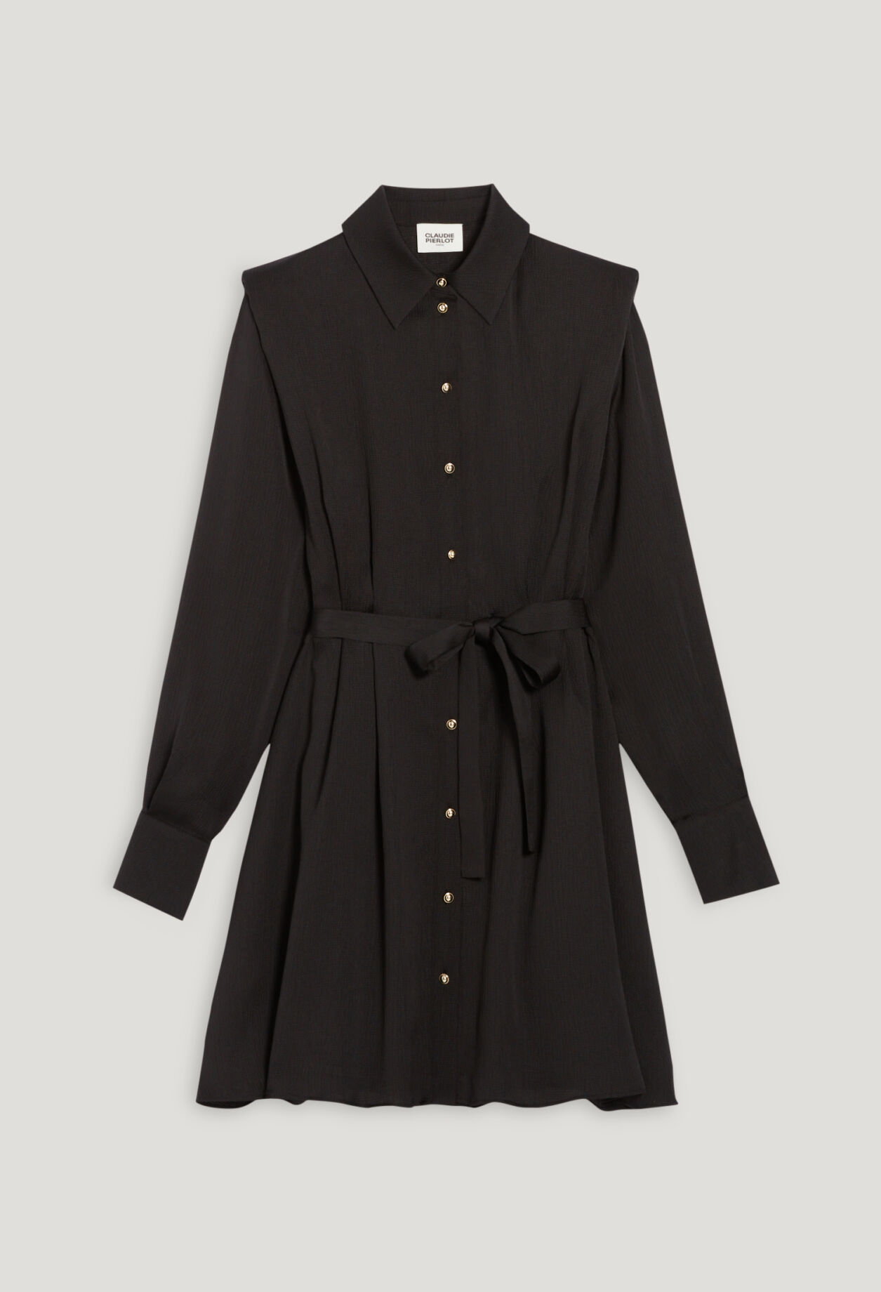 Tailliertes Hemdblusenkleid