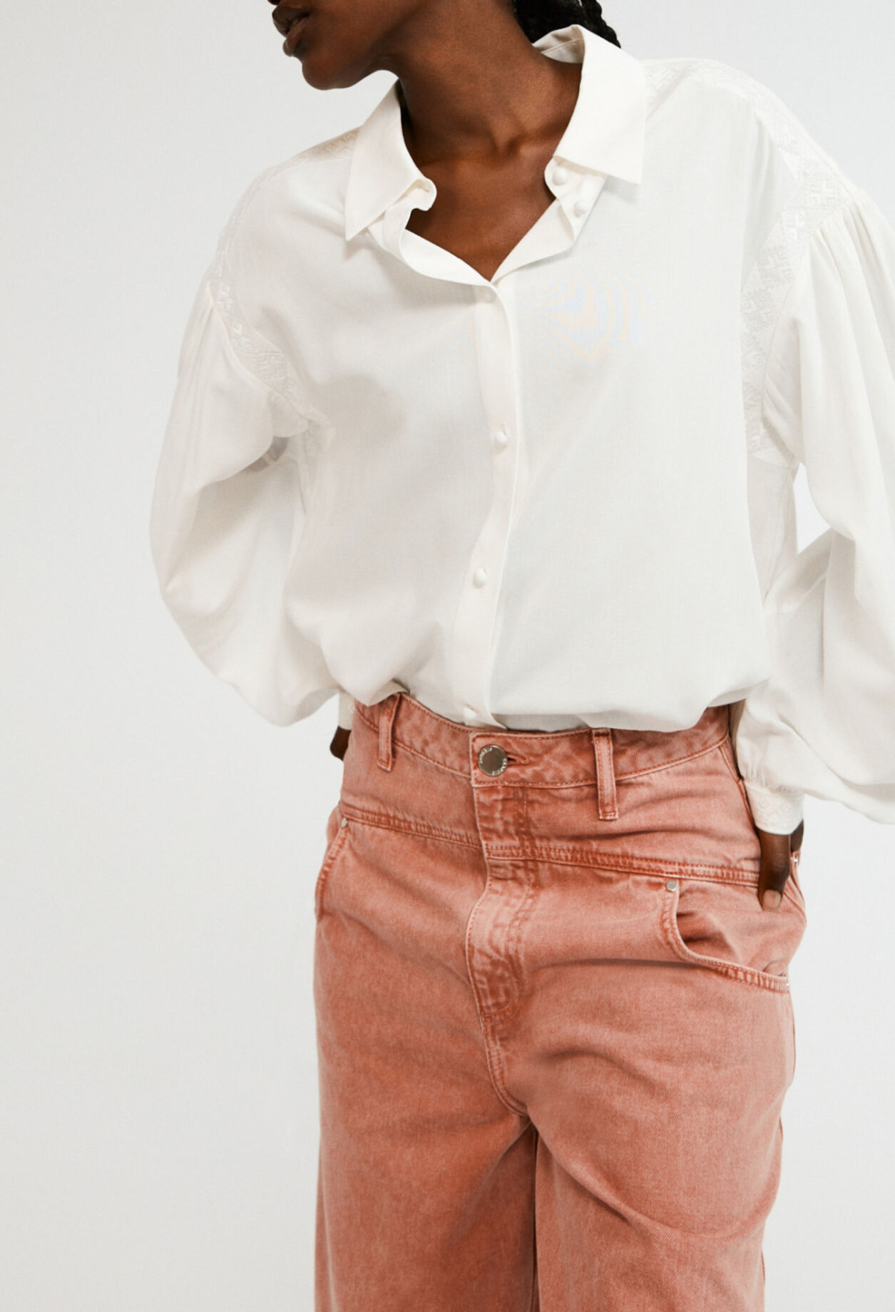 Oversize-Hemdbluse