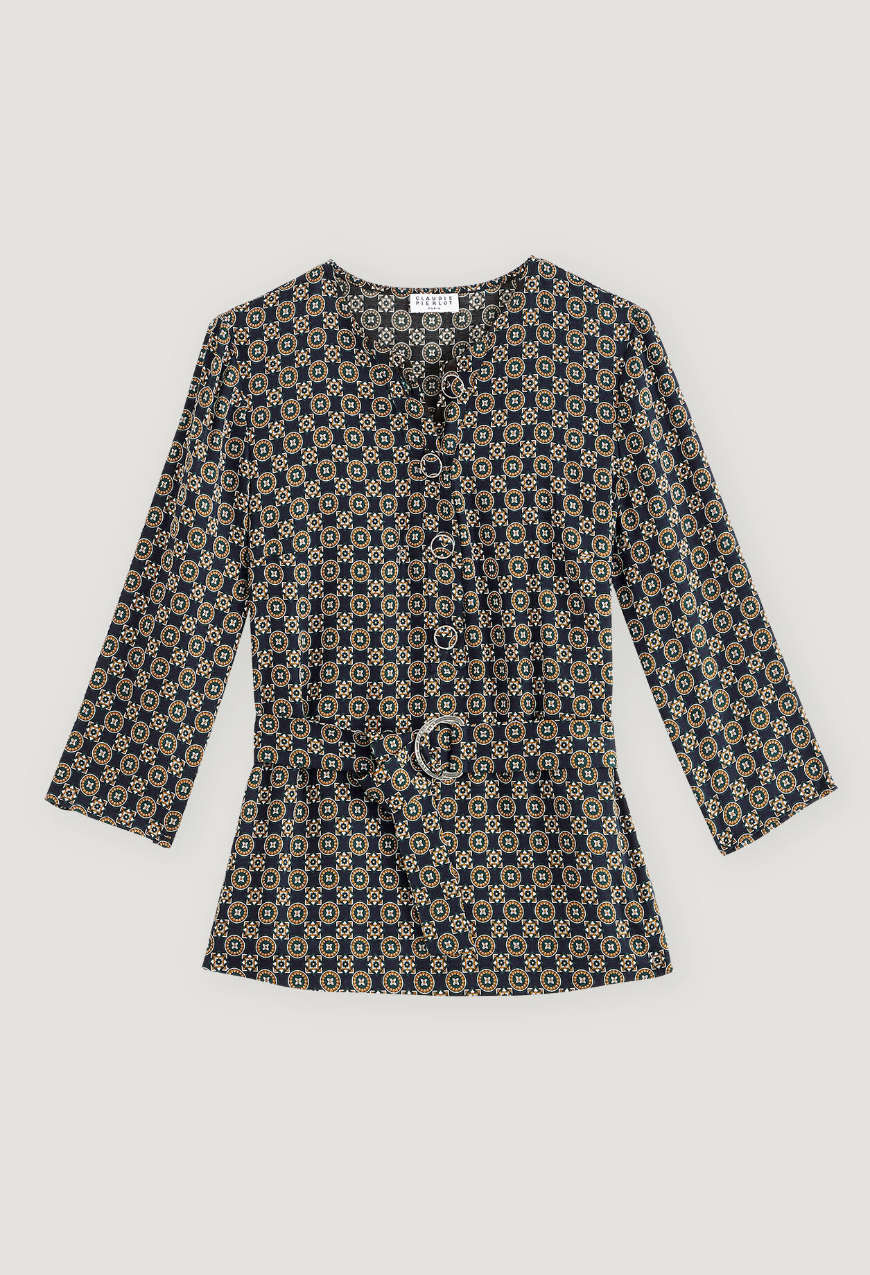 Bedruckte Bluse