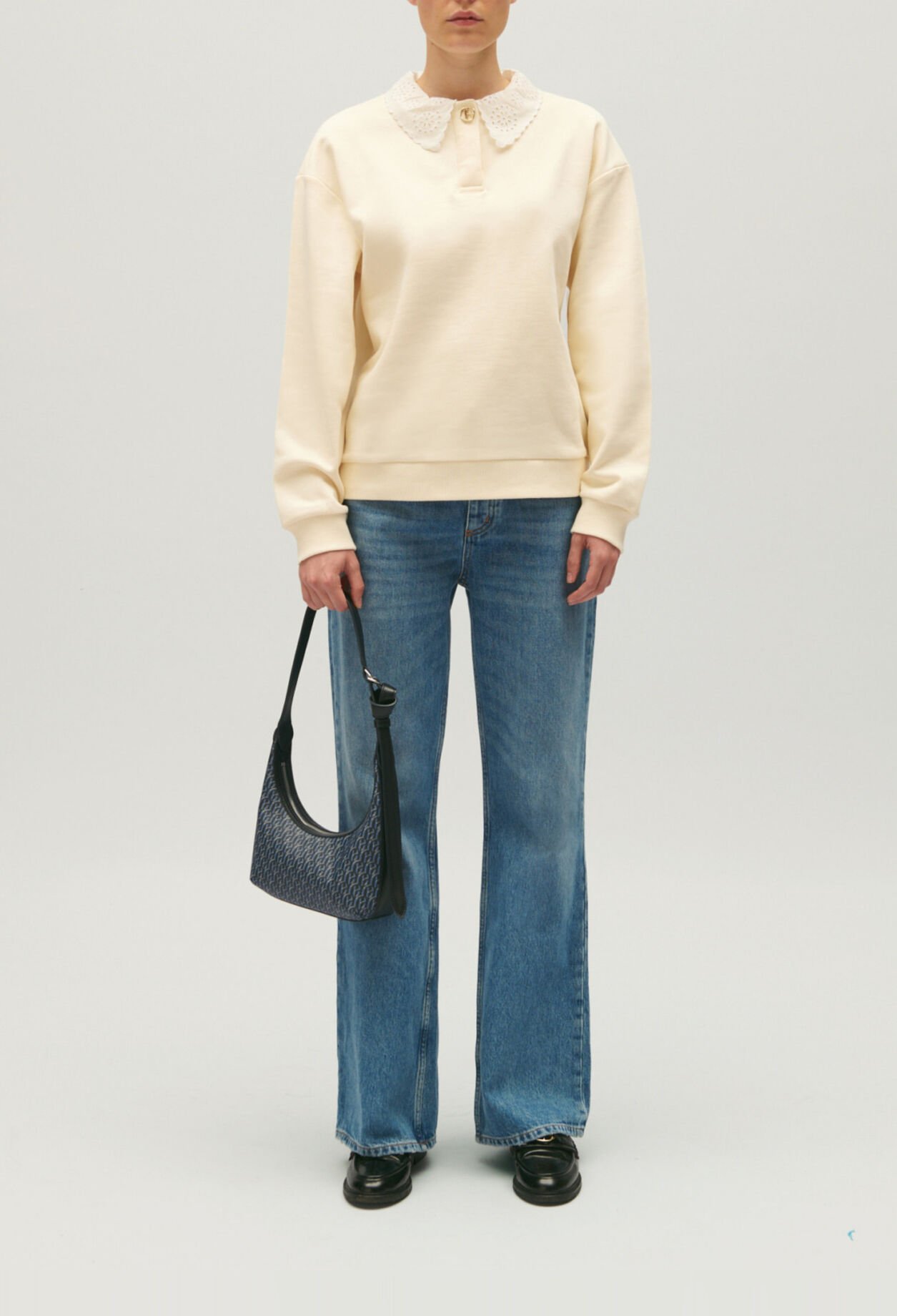 Sweatshirt aus Baumwolle