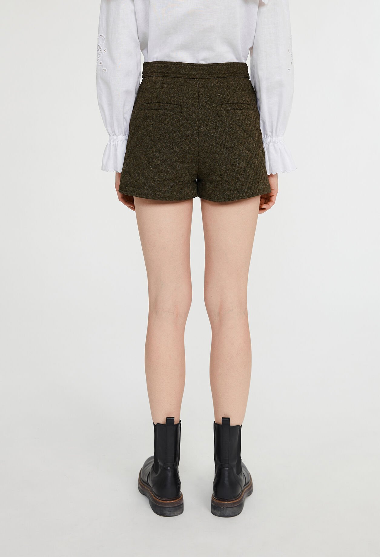 Gesteppte Shorts