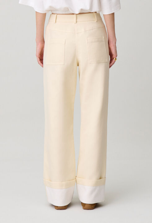 Gerade Jeans aus Denim