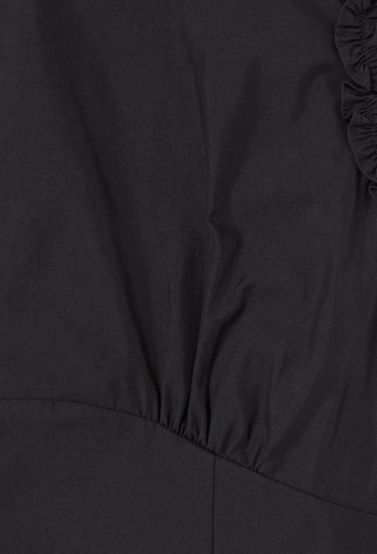 Kurzes Top mit Volants