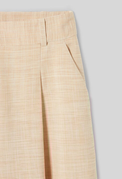 Plissierte Shorts
