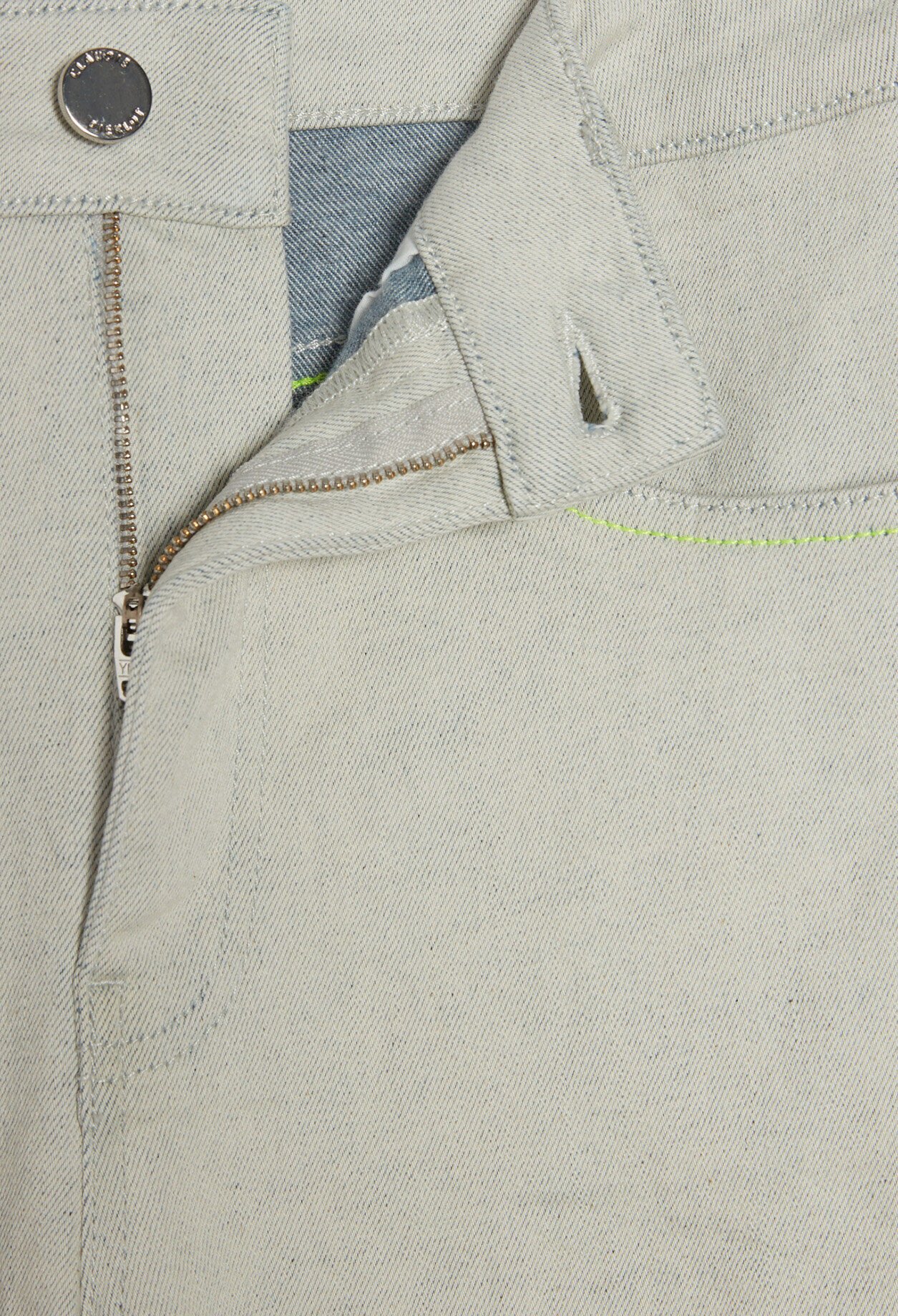 Verwaschene Cropped-Jeans