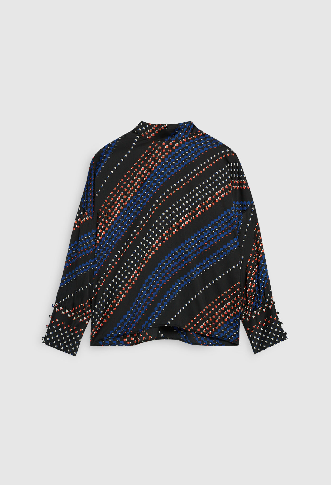 Bluse mit Motiven
