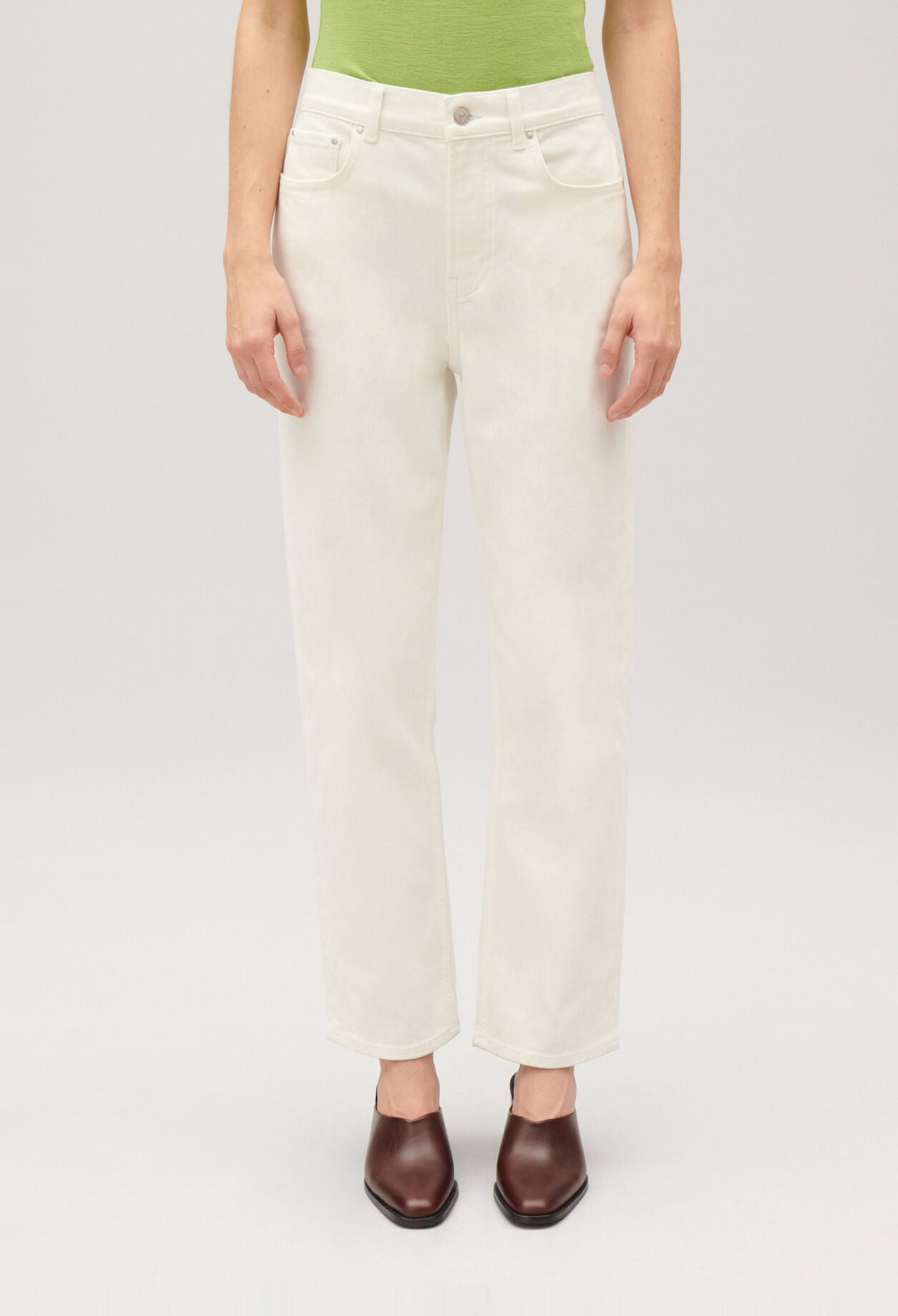 Jeans Toto Slim 7/8 Ecru