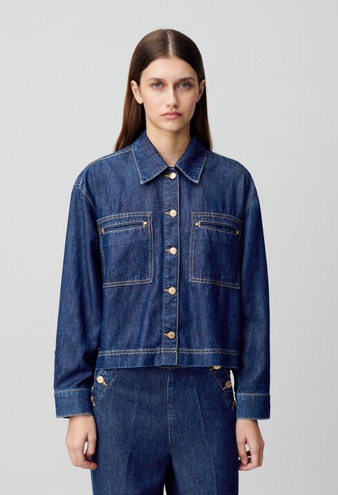 Oversize-Denimhemd