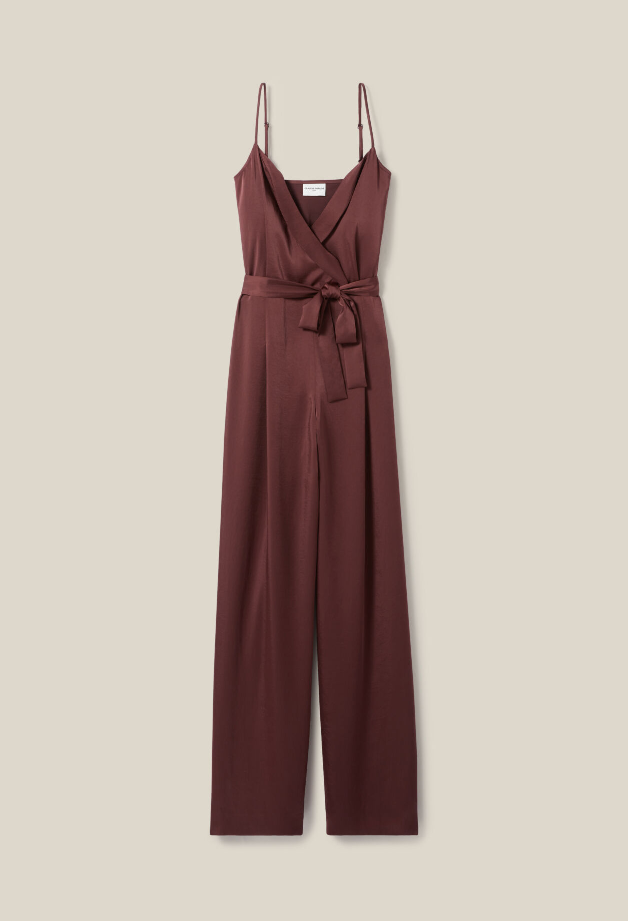 Cappuccino Overall mit Gürtel
