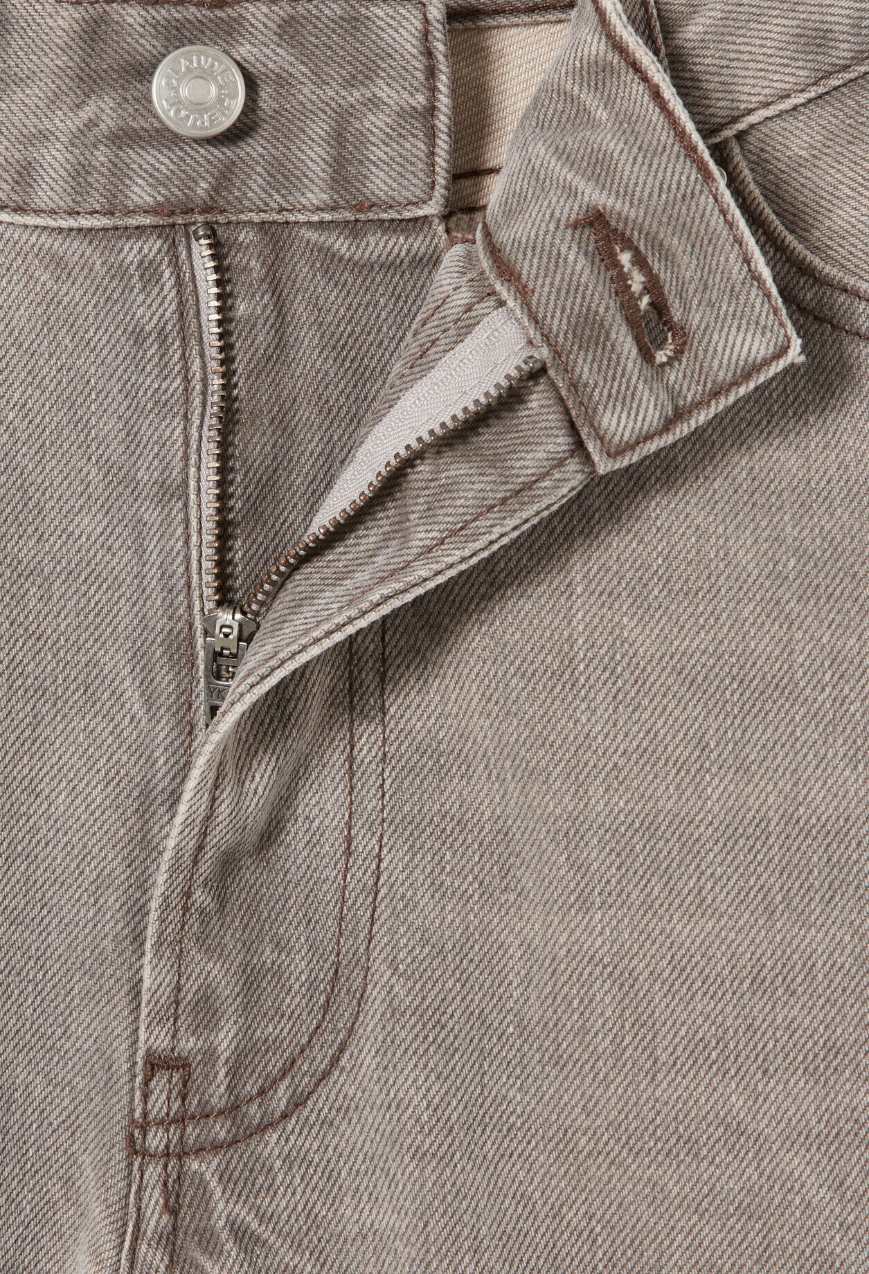Baggy-Jeans aus Denim