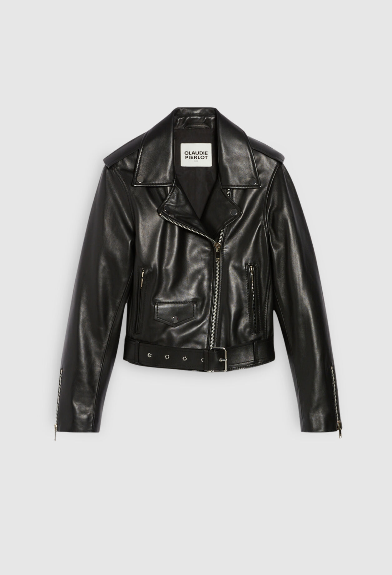 Jacke verantwortungsvollem Leder