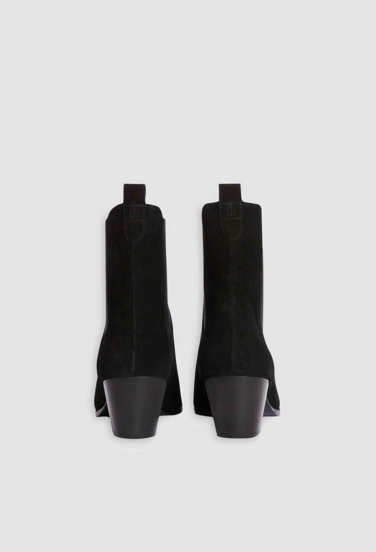 Stiefeletten Wildleder schwarz