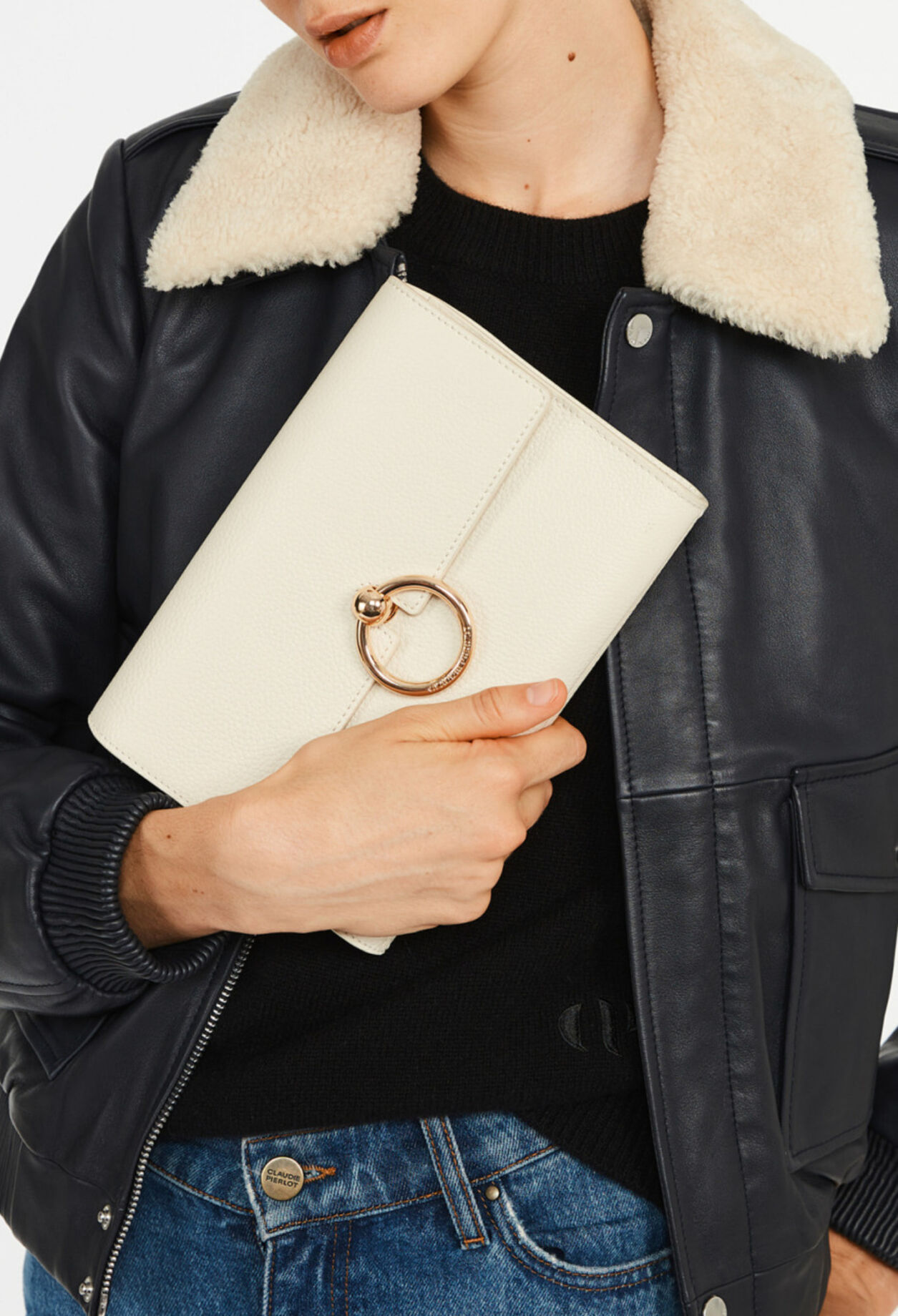 Clutch Anouck Leder