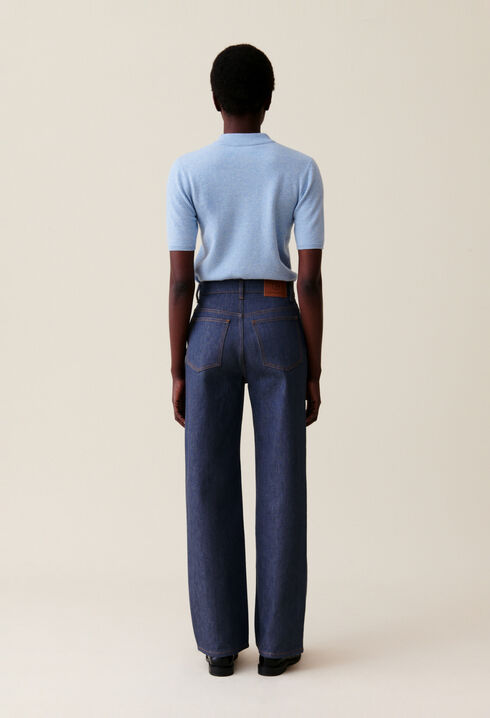 Hoch taillierte Jeans Claude